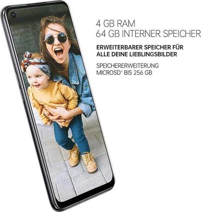 Actual product image OPPO A54 (64 GB, Fluid Black, 6.50", Dual SIM, 48 Mpx, 5G)
