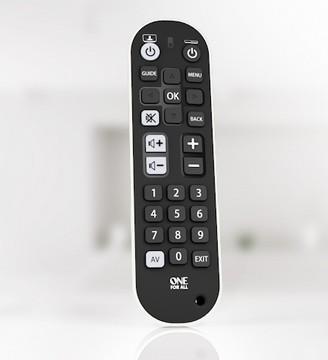 Actual product image One for All URC 6820 Zapper + (Universal remote control, Infrared)