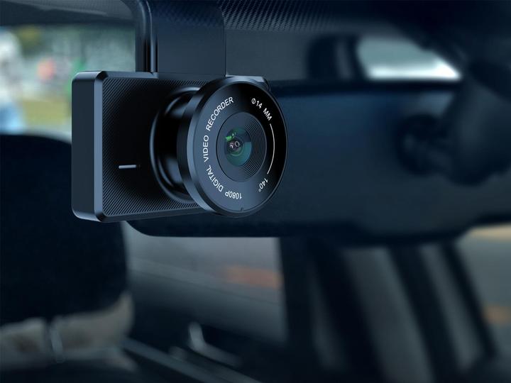 Actual product image ACV Full HD Dashcam incl. 3 Monitor Front DVR Function (Built-in display, Bluetooth, Rechargeable battery, Accelerometer, GPS receiver, Night vision, Built-in microphone, Full HD)