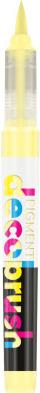 Actual product image Karin PIGMENT DECO BRUSH - Brush Marker (pastel yellow 100U, 4 x)