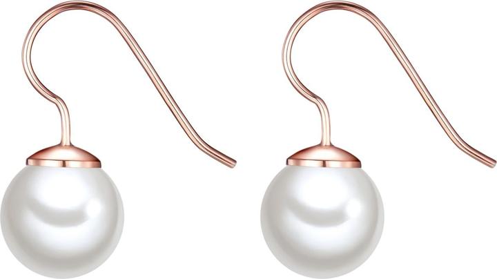 Produktbild Lulu & Jane Damen Metall-Legierung Muschelkernperle roségold - 29701 (Metall-Legierung)