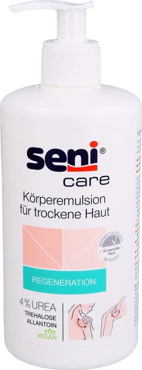 Seni Care Körperemulsion 4% Urea vegan Emuls (Körpermilch, 500 ml)