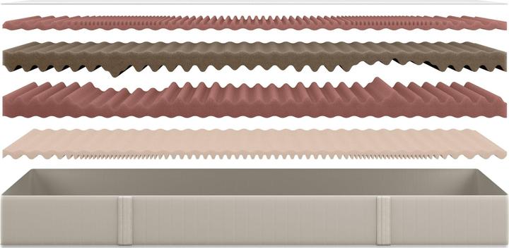 Image du produit micasa Zirkuflex Pro (140 x 200, Noyau de mousse)
