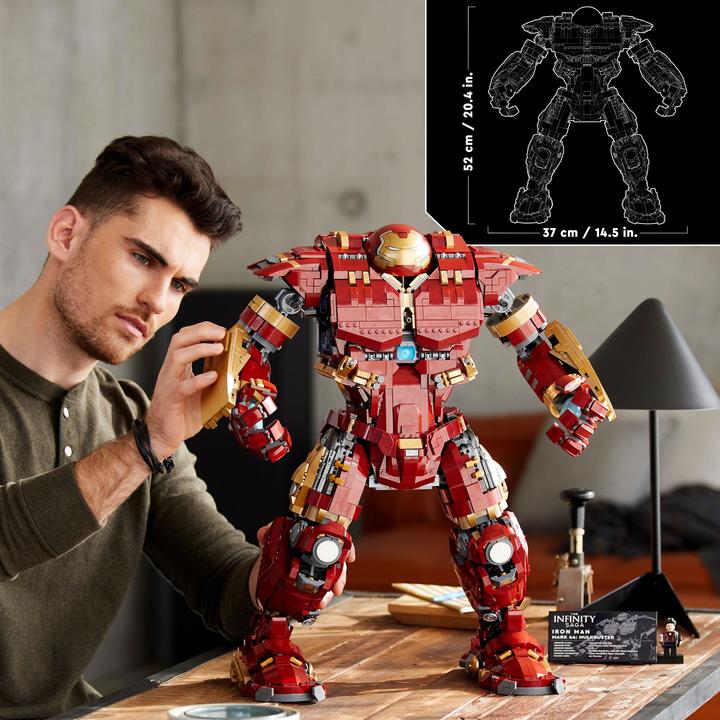 Image du produit LEGO Hulkbuster (76210, LEGO difficiles à trouver, LEGO Marvel)