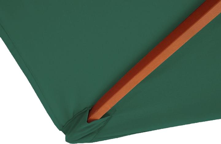 Produktbild Mendler Sonnenschirm Florida, 3x4m Polyester/Holz 6kg - grün (4 m)