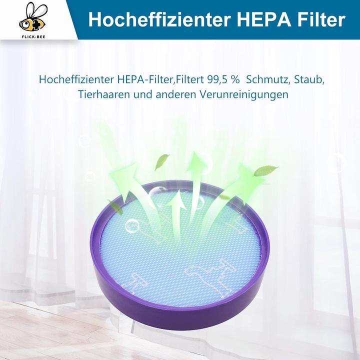 Immagine prodotto Europart Filtro di protezione del motore come dyson 917819-01 154mmØ per hoover