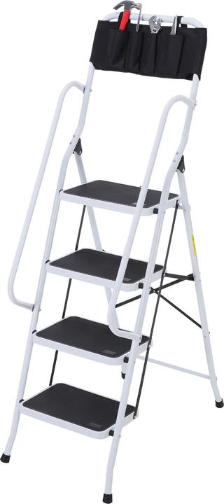 Image du produit Homcom Escabeau avec porte-outils (Escabeau, 50 cm)