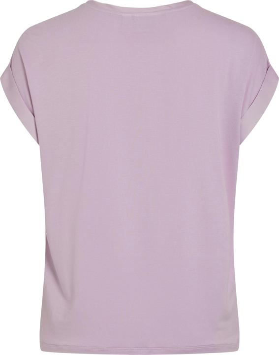 Actual product image Vila Round neckline top with short sleeves (36)