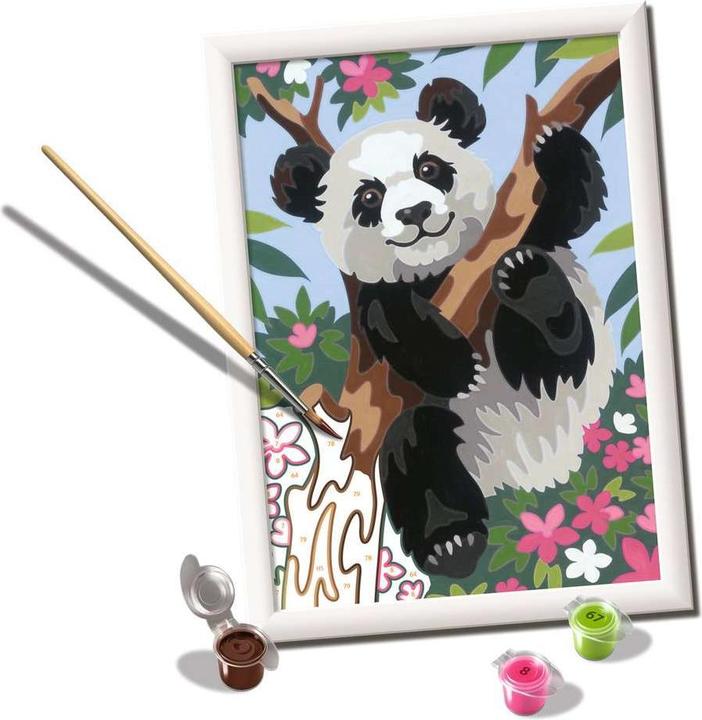 Actual product image Ravensburger CreArt Playful Panda