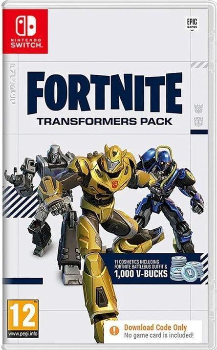 Actual product image Epic Fortnite: Transformers Pack (Code in a box) (Switch, Switch Lite, Switch OLED, EN)