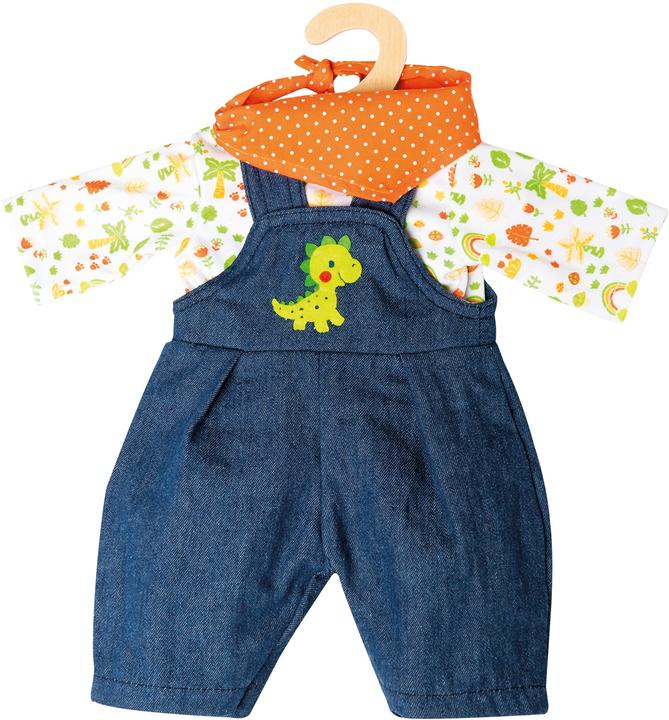 Produktbild Heless Pu-Latzhose Dino, 3-teilig, Gr. 28-35cm