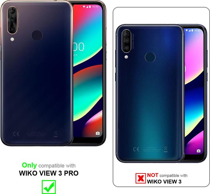 Produktbild Cadorabo Universale Schutzhülle Tasche mit Gürtelclip (Wiko View 3 Pro)