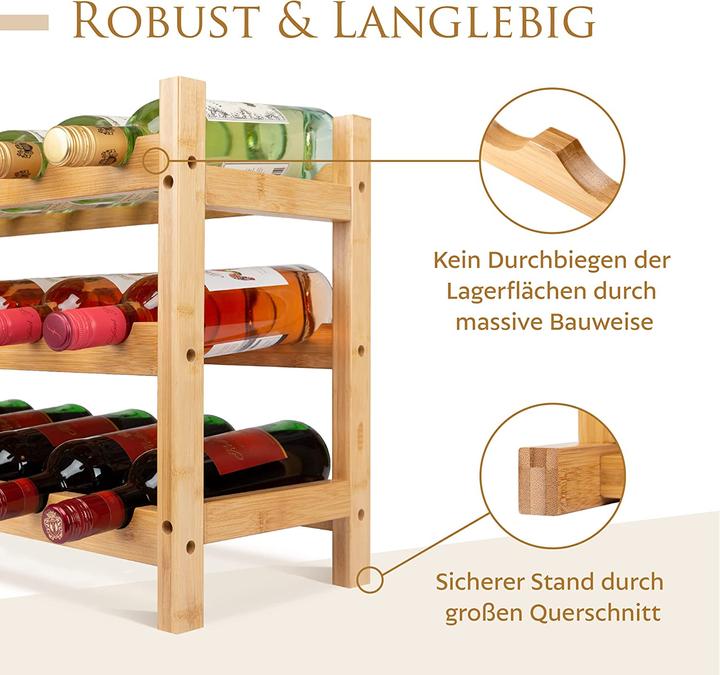 Produktbild Vinomento Weinregal, 24 Flaschen