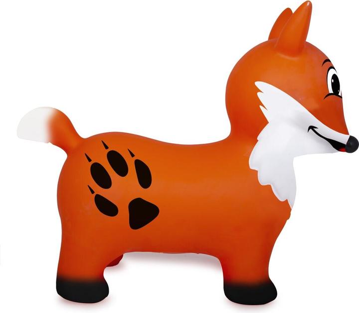 Actual product image Orange Hüpftier Fuchs mit Pumpe