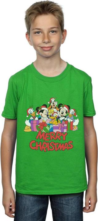 Actual product image Disney Boys Mickey Mouse And Friends Christmas T-Shirt (152, 158)