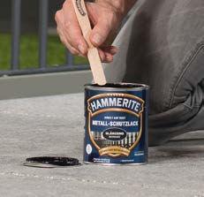 Actual product image Hammerite Metal protective lacquer hammer blow (250 ml, Light blue)