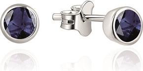Produktbild Beneto Exclusive - Fine silver stud earrings with sapphires SAFAGUP2716