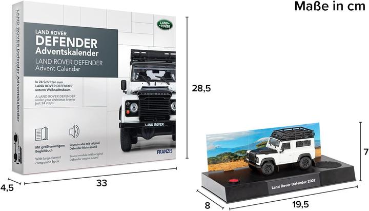 Actual product image Franzis Land Rover Defender