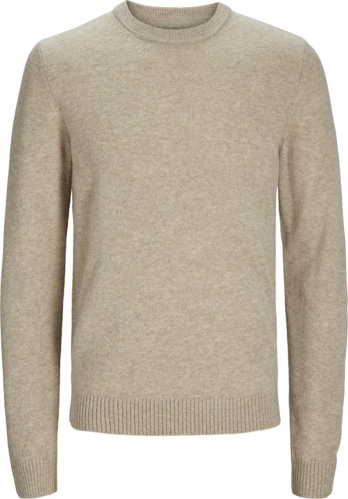 Jack & Jones Einfarbig Strickpullover mit Rundhals Strickpullover mit Rundhals (XXL)