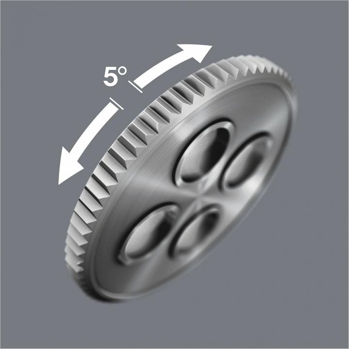 Actual product image Wera 8100 SA 6 Zyklop Speed Ratchet Set (12 mm, 10 mm, 11 mm, 13 mm)