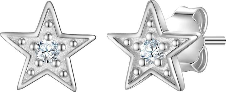 Produktbild Glanzstücke München Damen Ohrringe Stern Sterling Silber - 34558 (Sterling Silber)