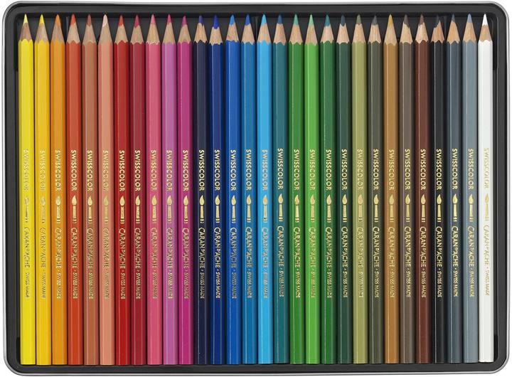 Produktbild Caran d'Ache Farbstifte SWISSCOLOR 30 (Multifarbig, 30 x)