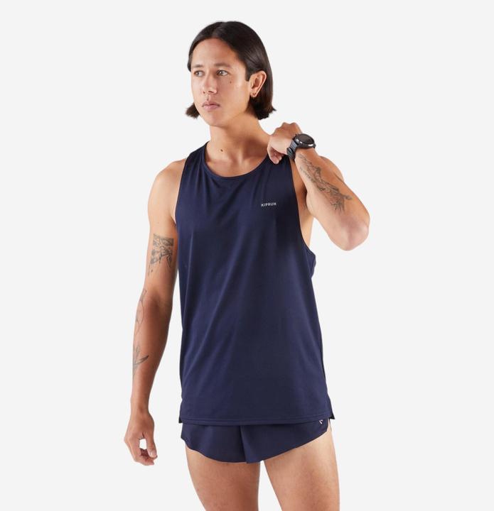 Image du produit Kiprun Lauf-Tanktop - 900 Light blau/schwarz (M)