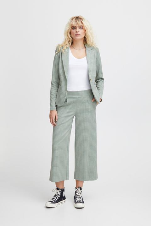 Actual product image Ichi IHKATE CAMELEON CROPPED WIDE PA 20118223 (M)