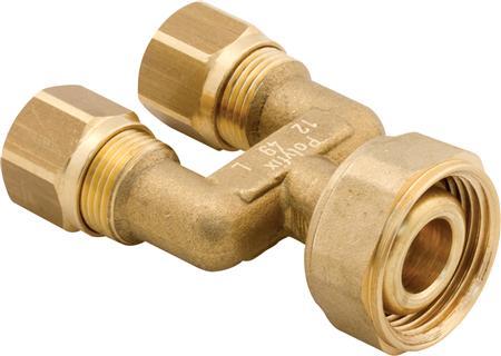 Produktbild Uponor Minitec Doppelverteiler - inkl. Muffen 9,9mm