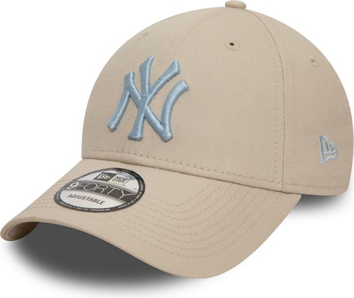 Produktbild New Era 9Forty Strapback Cap - New York Yankees stone / sky