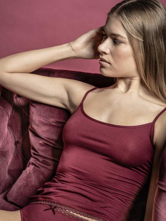 Image du produit ISA Bodywear M+L / Top spaghetti Micromodal (L)