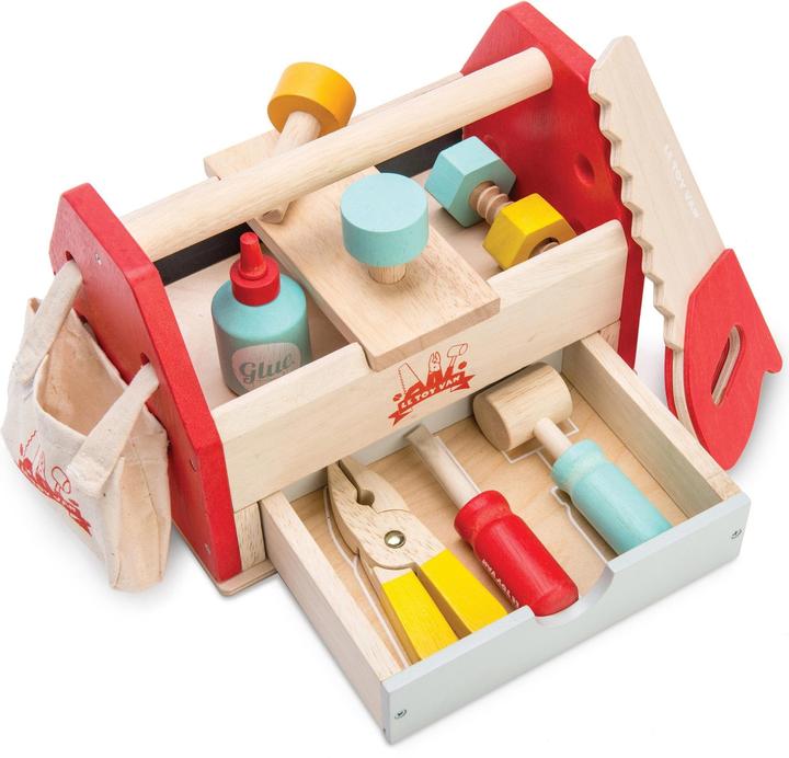 Actual product image Le Toy Van Toolbox with tools