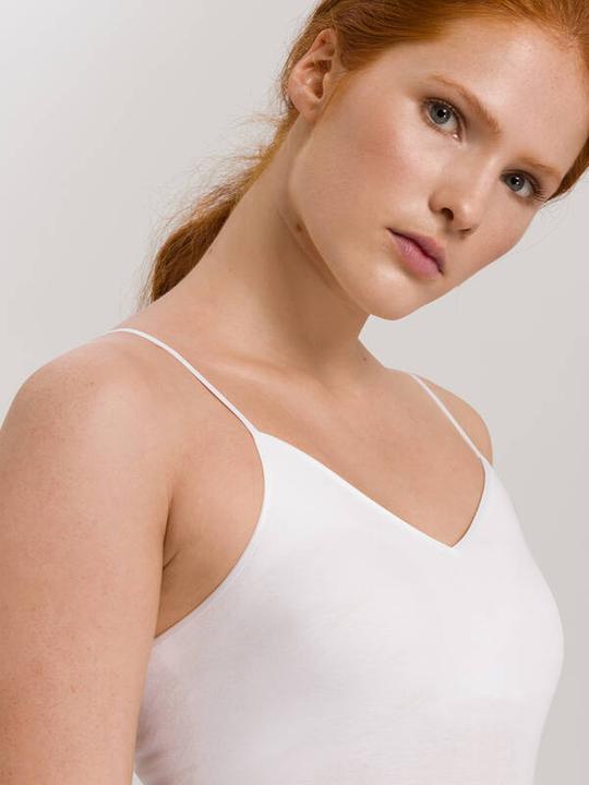 Actual product image Hanro Cotton Seamless Spaghetti Top (Single pack, L)