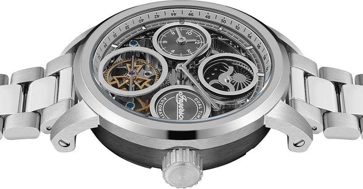 Produktbild Ingersoll 1892 Ingersoll I16002 Herrenuhr The Arc Automatik 44mm 5ATM (Skeleton-Uhr, 44 mm)