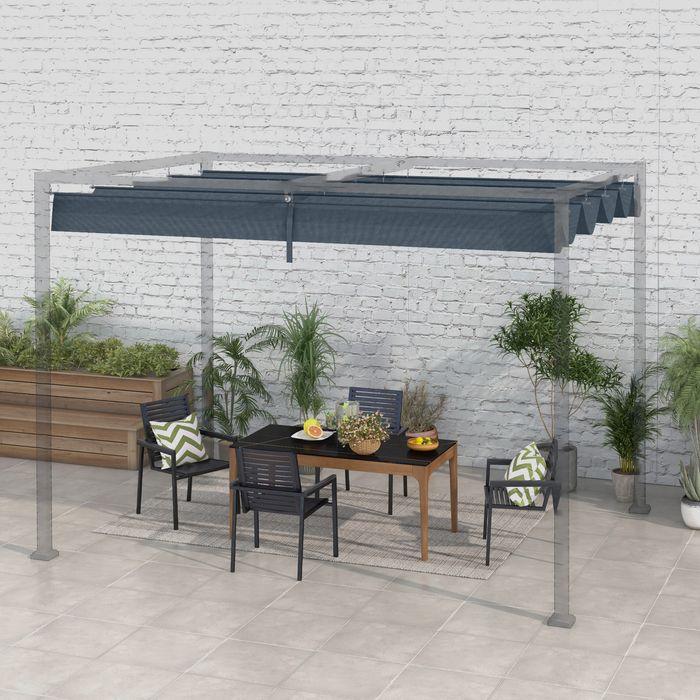 Image du produit Swisshandel24 Toit de remplacement pour pergola, environ 3 x 2,5 m Couverture d'ombre pour pergola, toit de (286 cm, 245 cm)
