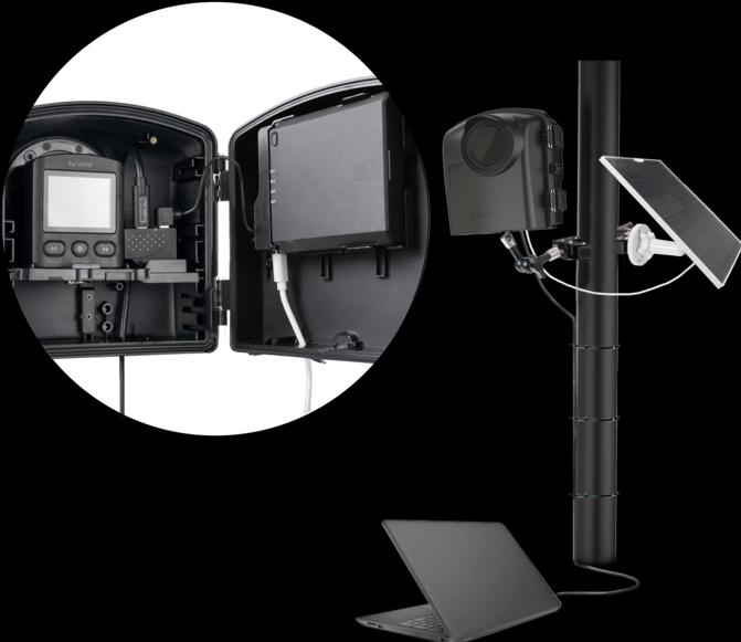 Actual product image Brinno ASP1000-P Solar Power Kit (10 W, 0.66 kg)