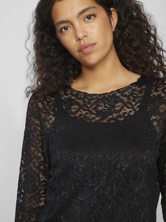Image du produit Vila Haut en dentelle avec manches longues (XS)