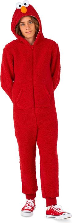 Actual product image OppoSuits Elmo Onesie für Kinder (110, 116, 122, 128)