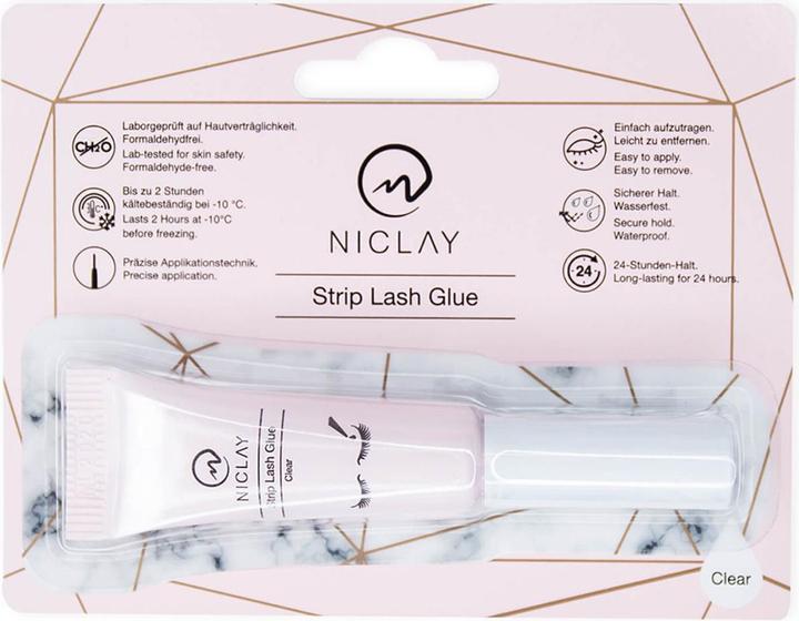 Actual product image Niclay - Strip Lash Glue Clear (Artificial eyelashes)