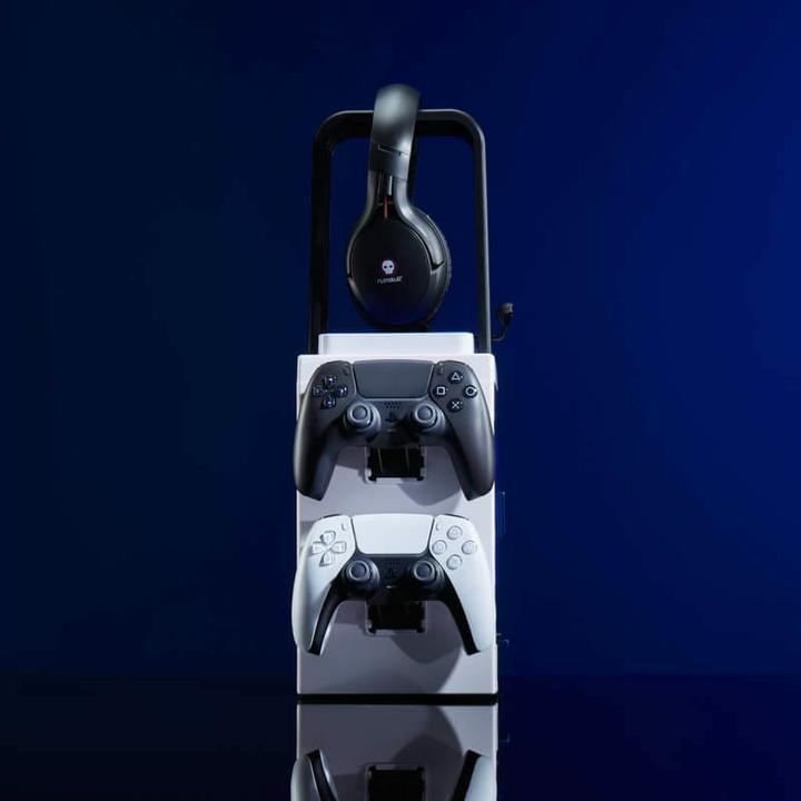 Produktbild Numskull - Meuble de rangement lumineux inspiré du logo pour gamer (PS5)