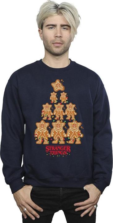 Immagine prodotto Netflix Stranger Things Gingerbread Felpa Uomo (4XL)