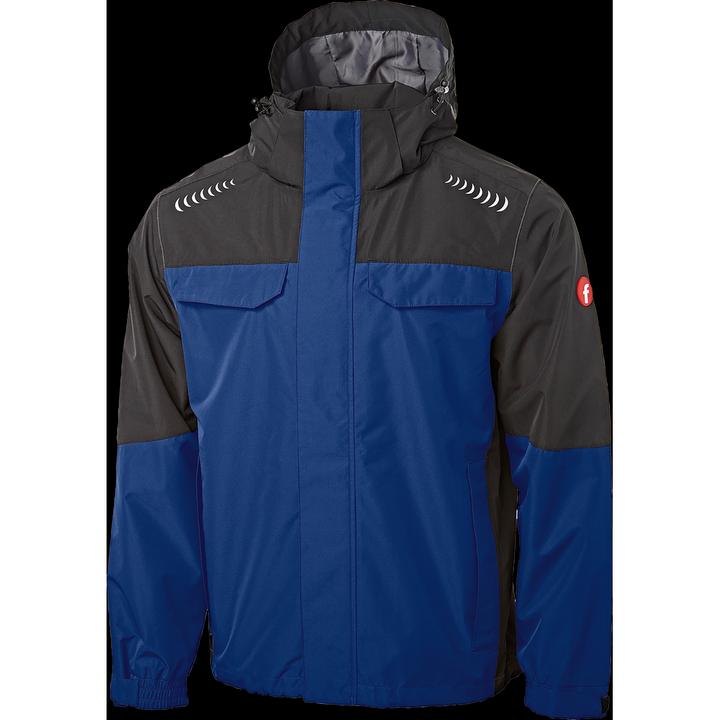 Actual product image Magni Rain jacket Plus cornflower blue/black size S Fortis Elements (S)