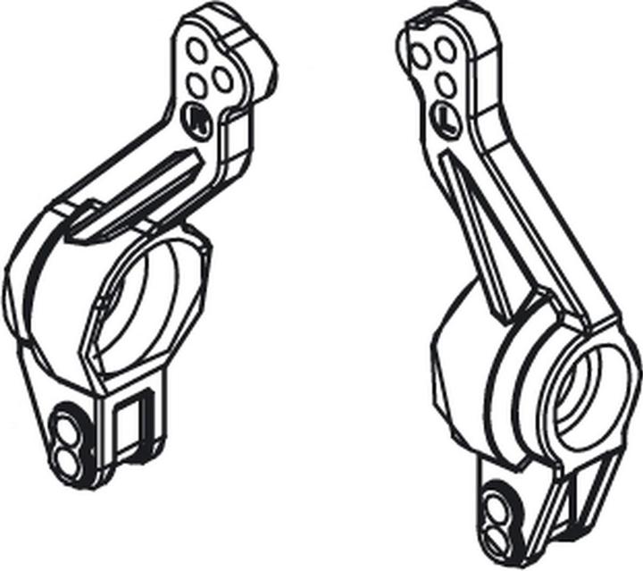 Actual product image Jamara Knuckle Vo-Mj-Ti-Ho-In rear new