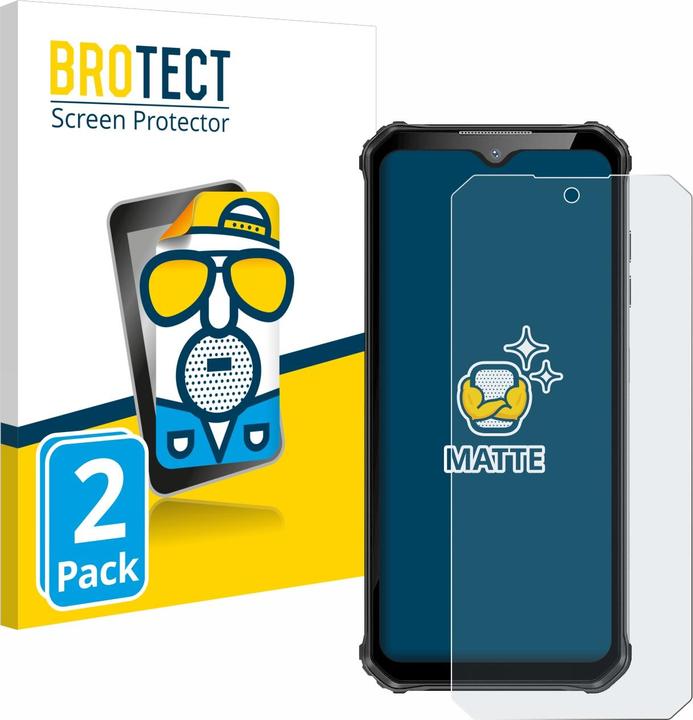 Produktbild BROTECT Entspiegelungs-Schutzfolie Displayschutz Matt (2 Stück, Oukitel WP22)