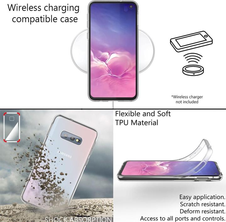 Image du produit Nalia Étui pour téléphone portable 360 degrés (Samsung Galaxy S10e)