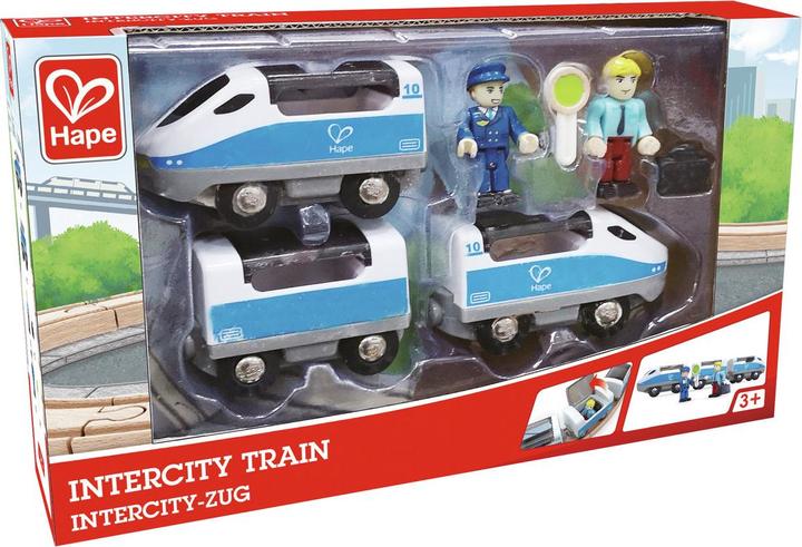 Actual product image Hape Intercity train