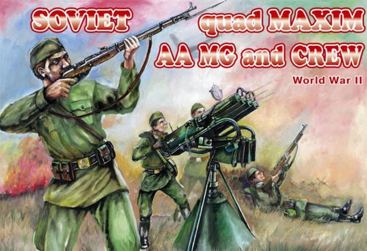 Produktbild Orion Soviet quad Maxim AA MG and crew