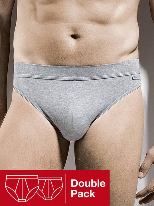 Actual product image ISA Bodywear Soft waistband 2-pack briefs Promotion (S, pack of 2)