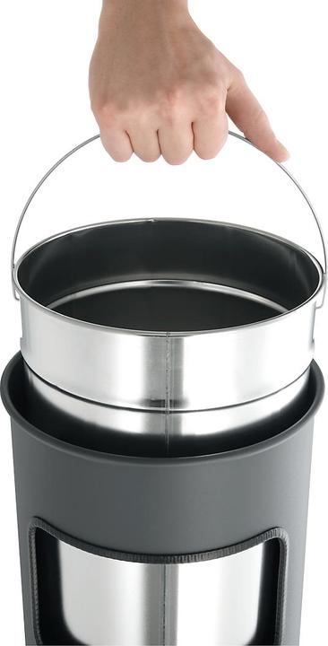 Produktbild Durable Edelstahl-Standascher mit Sieb (17 l)