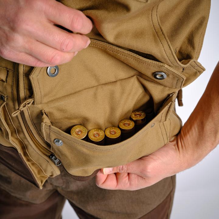 Produktbild Solognac Jagdweste 500 Renfort viele Taschen braun